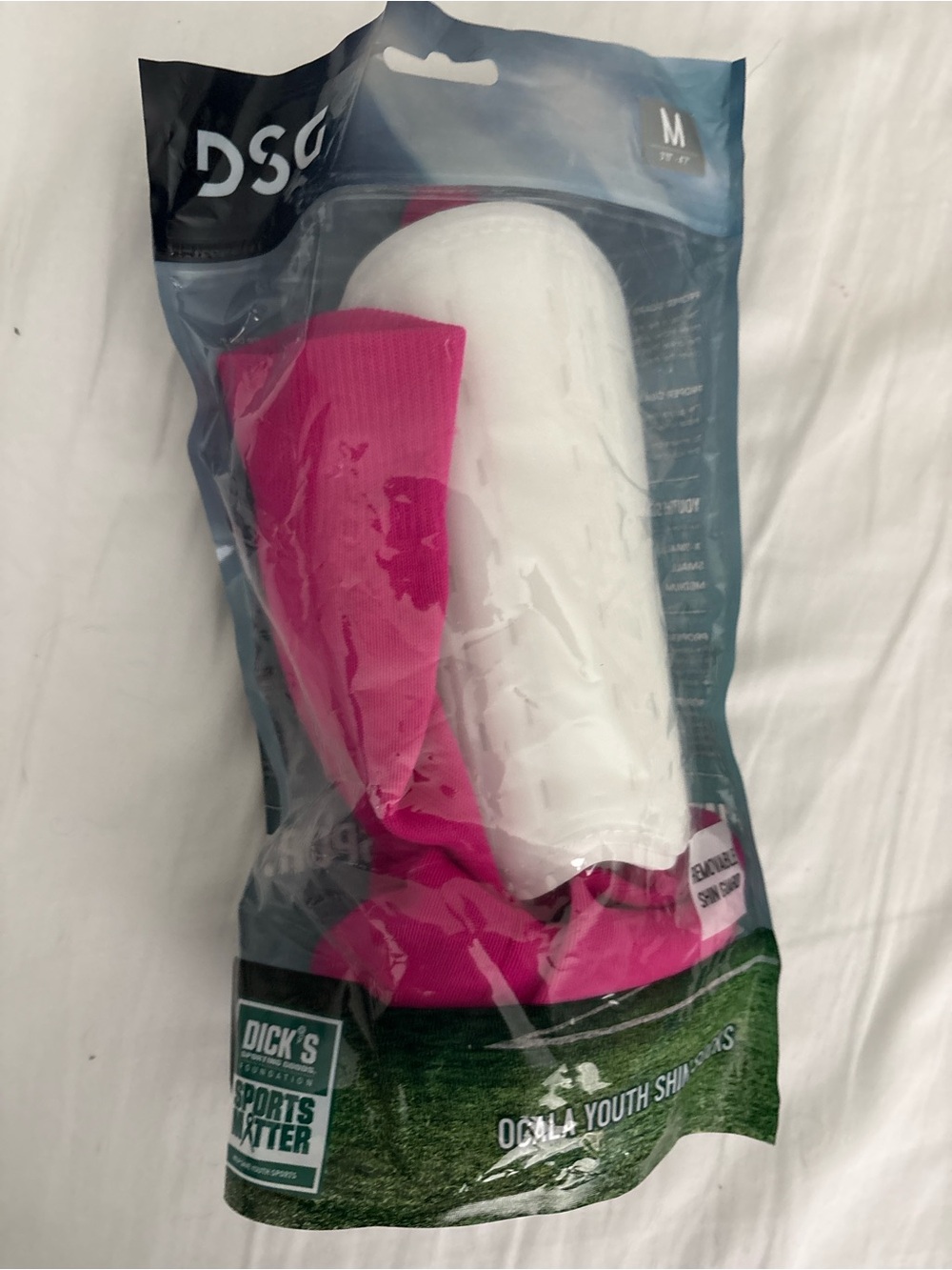 Medium DSG Shin Guards (New)
- Hot Pink and White